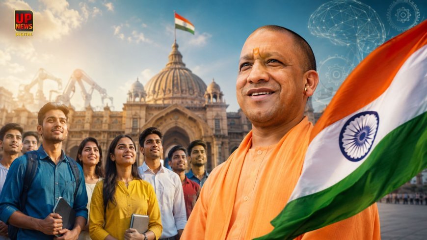 15 अगस्त पर सीएम योगी का बड़ा ऐलान- जल्द आएगी यूथ पॉलिसी, AI से डिफेंस मैन्युफैक्चरिंग तक युवाओं के लिए खुलेंगे नए रास्ते, पगड़ी पहनकर लहराया तिरंगा