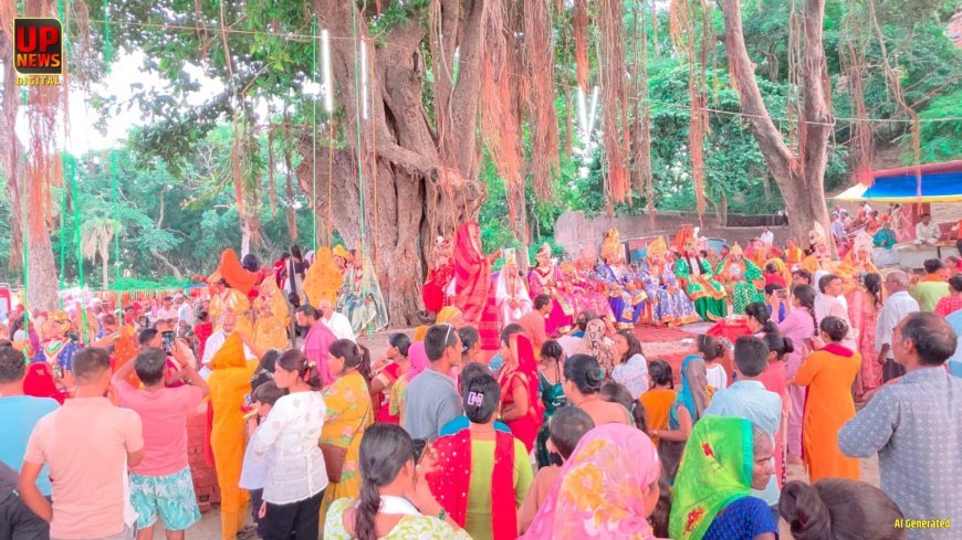 500 साल बाद मंदिर से बाहर निकले रामलला, कुबेर टीला पर हुआ झूला बिहार, जय श्रीराम के जयघोष से गूंज उठी रामनगरी