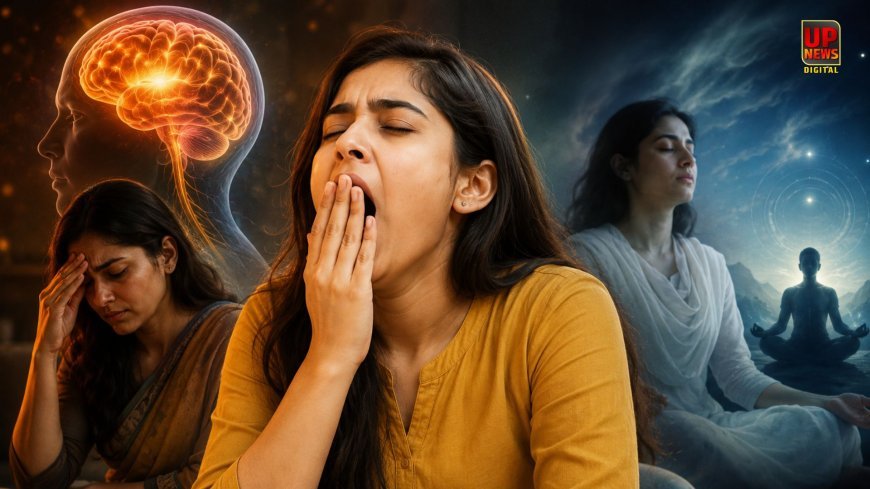 बात करते-करते क्यों आने लगती है जम्हाई? सिर्फ नींद नहीं, मन और शरीर की इस स्थिति का भी हो सकता है संकेत, जानिए क्या कहना चाहता है शरीर