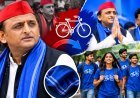 अखिलेश यादव ने पहना पहले लाल गमछे की जगह नीला, अब 6 दिन बाद छात्रसभा की ड्रेस कोड भी बदली, आखिर इस नए रंग से सपा किसे साध रही?