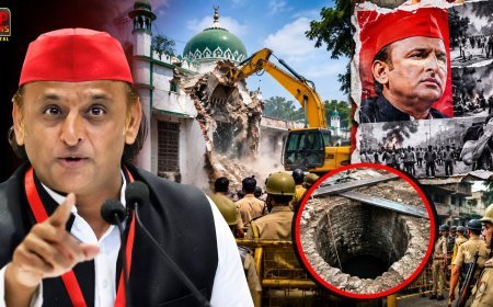 सहारनपुर में मस्जिद ढहाए जाने के बाद बढ़ी सियासी गरमाहट, अखिलेश यादव के खिलाफ लगे पोस्टर, सपा डेलिगेशन के पहुंचने से पहले बढ़ा तनाव