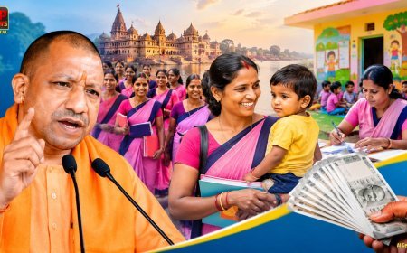 आंगनवाड़ी कार्यकर्ताओं का मानदेय 4 हजार बढ़ेगा, सहायिकाओं को भी मिलेगा 2 हजार का फायदा, अयोध्या से सीएम योगी करेंगे ऐलान