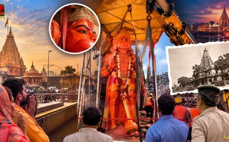 महाकाल की नगरी में हनुमान प्रतिमा को हटाने की कोशिश नाकाम, चार दिन के बाद भी प्रशासन खाली हाथ, 170 साल पुराने इस मंदिर की क्या है सच्चाई...