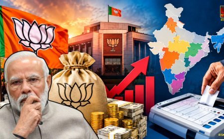 बीजेपी के खजाने में 7600 करोड़ से ज्यादा रुपए, पांच राज्यों में हुए चुनाव के दौरान मिले 1400 करोड़, खर्च हुए सिर्फ 160 करोड़ 