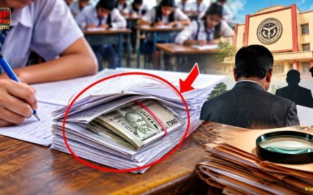 यूपी बोर्ड की कॉपियों में मिले 500-500 के नोट, 12 स्कूलों के प्रिंसिपल को किया गया तलब, सामूहिक नकल की आशंका से मचा हड़कंप