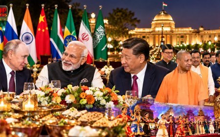पुतिन-जिनपिंग के साथ डिनर टेबल पर दिखेंगे योगी, राष्ट्रपति भवन में जुटेंगे कई राज्यों के मुख्यमंत्री, जानिए कौन-कौन होगा शामिल