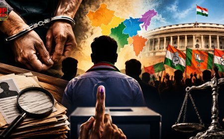 चुनाव में दागियों को बांटा गया टिकट, 5 राज्यों में 1405 उम्मीदवारों पर आपराधिक केस, 176 की वजह सार्वजनिक नहीं, ADR रिपोर्ट में हुआ खुलासा...