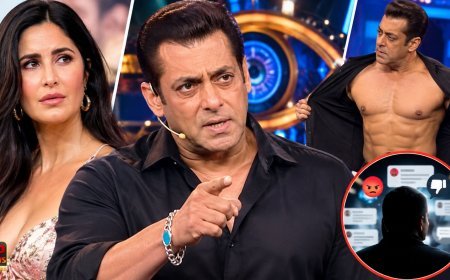 कटरीना कैफ को ट्रोल करने पर भड़के सलमान, बिग बॉस के मंच पर उतारी टी शर्ट, बोले- मुझे भी बूढ़ा कहकर किया गया ट्रोल 