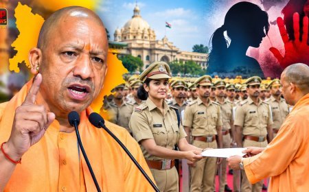 योगी बोले- बेटी को छेड़ने वाला अपने डेथ सेंटेंस पर खुद साइन करता है, 912 पुलिसकर्मियों को बांटे नियुक्ति पत्र