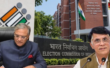कांग्रेस बोली- ज्ञानेश कुमार को PM बना देना चाहिए, पद्म भूषण छोटी चीज, BJP अध्यक्ष के बयान पर विपक्ष का पलटवार