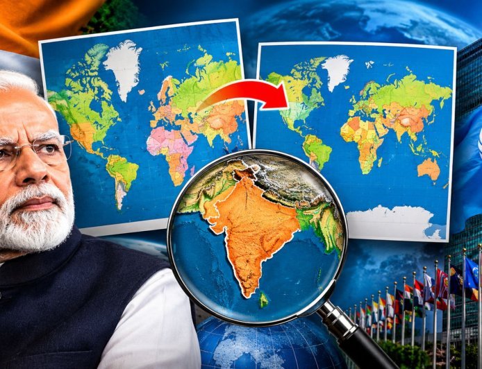 दुनिया का नक्शा बदलेगा तो भारत को क्या आपत्ति? UN के नए Map पर बोला भारत- जम्मू-कश्मीर और लद्दाख ऐसे ही दिखने चाहिए