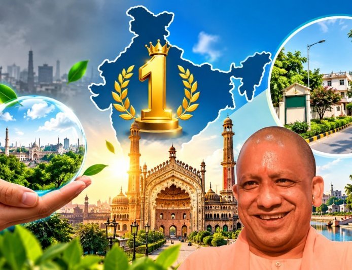 लखनऊ की हवा देश में सबसे साफ, 10 लाख से ज्यादा आबादी वाले शहरों में बना नंबर-1, पेपर मिल कॉलोनी का वार्ड भी अव्वल