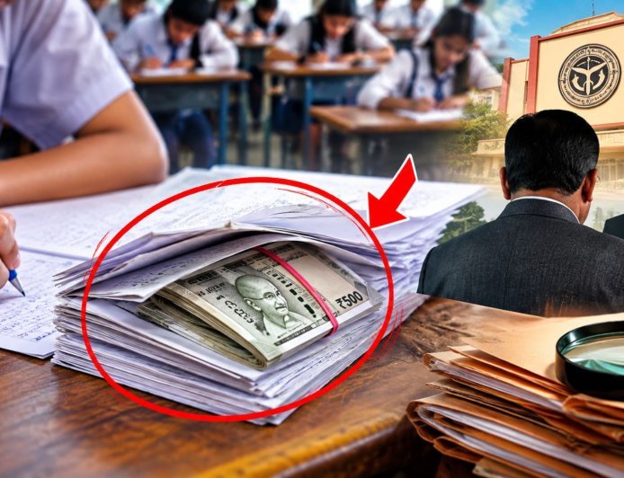 यूपी बोर्ड की कॉपियों में मिले 500-500 के नोट, 12 स्कूलों के प्रिंसिपल को किया गया तलब, सामूहिक नकल की आशंका से मचा हड़कंप