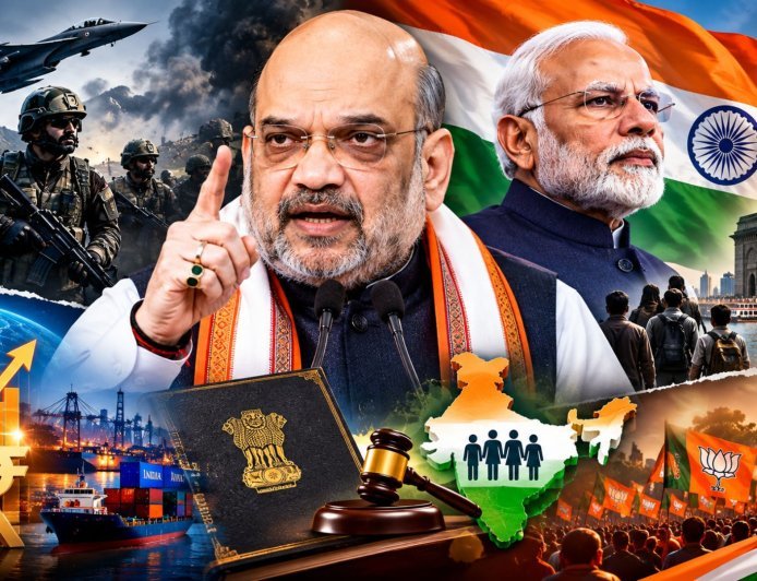 भारत पर हमला करने से पहले दो बार सोचेगा दुश्मन, मुंबई में गरजे गृहमंत्री अमित शाह, सर्जिकल स्ट्राइक से ऑपरेशन सिंदूर तक गिनाईं मोदी सरकार की नीतियां
