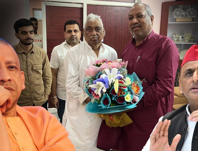सपा नेता के घर पहुंचे संजय निषाद, हाथ में बुके और सामने 2027 का चुनाव, क्या बीजेपी पर दबाव बना रहे हैं मंत्री?
