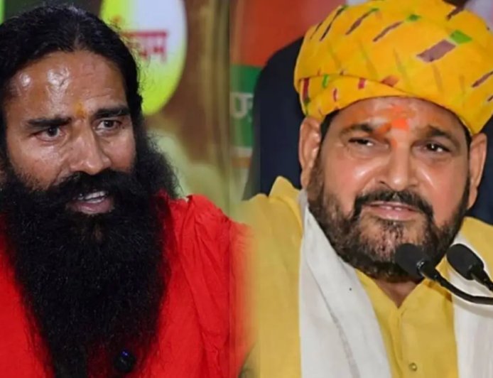 बृजभूषण शरण सिंह पर 50 करोड़ का मानहानि केस, पतंजलि के घी को नकली बताने से शुरू हुआ विवाद