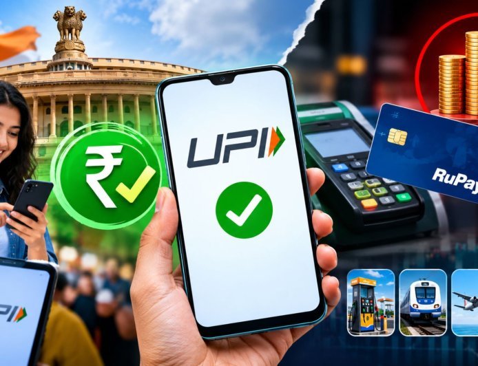 UPI पर MDR की नई व्यवस्था से क्या बदलेगा? 2000 रुपए तक पेमेंट फ्री, कुछ ट्रांजैक्शन पर लगेगा शुल्क, सरकार ने विदेशी दबाव की खबरों को बताया भ्रामक