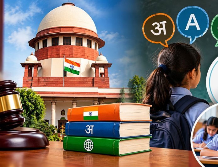 CBSE की 3 लैंग्वेज पॉलिसी पर सुप्रीम कोर्ट का सवाल, 6वीं के बच्चों को 2027 तक राहत मिलेगी?