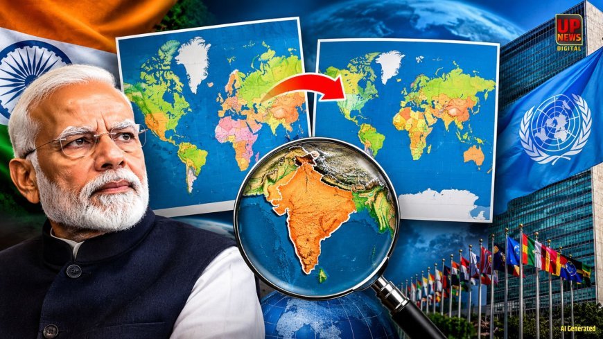 दुनिया का नक्शा बदलेगा तो भारत को क्या आपत्ति? UN के नए Map पर बोला भारत- जम्मू-कश्मीर और लद्दाख ऐसे ही दिखने चाहिए