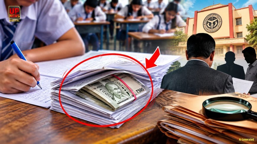 यूपी बोर्ड की कॉपियों में मिले 500-500 के नोट, 12 स्कूलों के प्रिंसिपल को किया गया तलब, सामूहिक नकल की आशंका से मचा हड़कंप