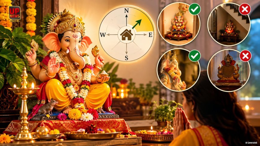 घर ला रहे हैं गणपति बप्पा तो स्थापना से पहले जान लें ये वास्तु नियम, दिशा से लेकर मूर्ति की मुद्रा तक रखें ध्यान, नहीं तो पड़ सकता है बुरा असर 
