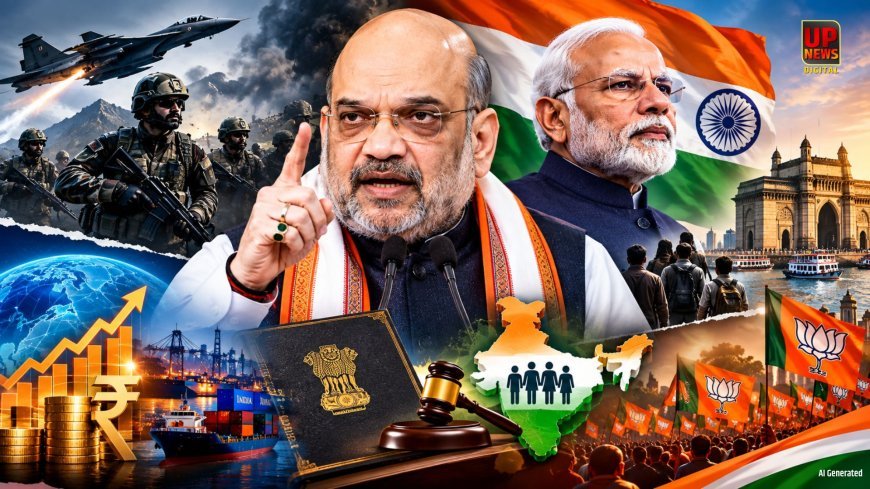भारत पर हमला करने से पहले दो बार सोचेगा दुश्मन, मुंबई में गरजे गृहमंत्री अमित शाह, सर्जिकल स्ट्राइक से ऑपरेशन सिंदूर तक गिनाईं मोदी सरकार की नीतियां