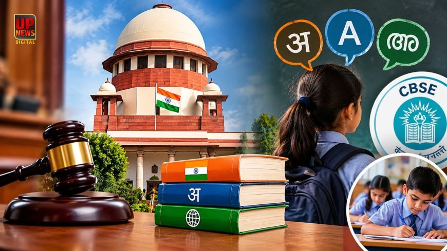 CBSE की 3 लैंग्वेज पॉलिसी पर सुप्रीम कोर्ट का सवाल, 6वीं के बच्चों को 2027 तक राहत मिलेगी?