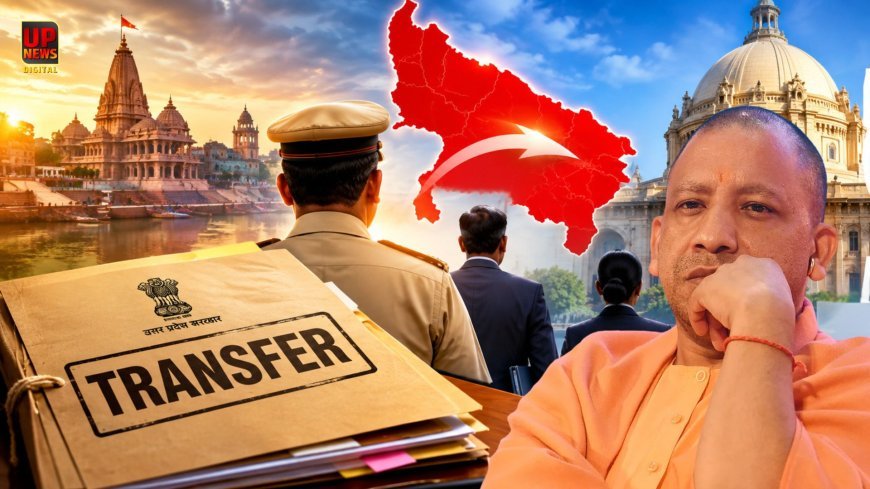 यूपी में 13 PCS अफसरों का हुआ ट्रांसफर, अयोध्या-कानपुर से बरेली तक बदले ADM, हिमांशु गुप्ता को मिली BDA की कमान