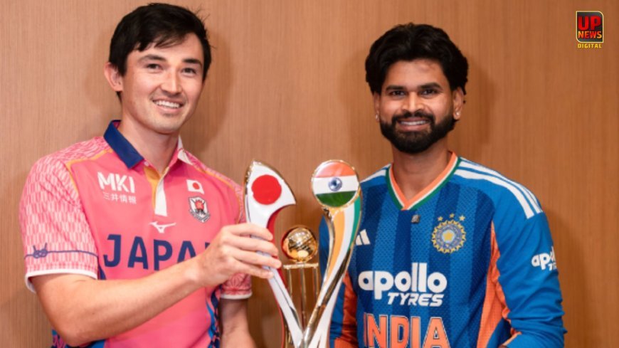भारत और जापान के बीच खेला गया T-20 मैच, अभिषेक जीरो पर तो ईशान तीन रन बनाकर आउट, टीम इंडिया ने बनाए 32 रन