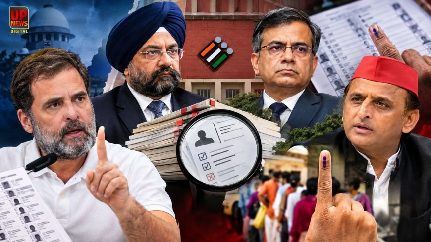 SIR पर 2 चुनाव आयुक्तों की 14 आपत्तियां, चुनाव आयोग के अंदर ही उठे सवाल; राहुल बोले- वक्त आने पर छोड़ेंगे नहीं