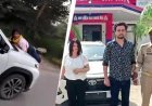 मेरठ में पत्नी ने पति को प्रेमिका के साथ पकड़ा, 100 मीटर तक कार के बोनट पर लटकी रही, बीच सड़क हुई दोनों के बीच मारपीट