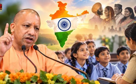 CM योगी ने शिक्षकों को दी बड़ी जिम्मेदारी, नई पीढ़ी को जाति-क्षेत्र के बंटवारे से बचाने पर जोर, कहा- एक भारत श्रेष्ठ भारत के लिए मिलकर काम करें