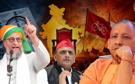 सपा-कांग्रेस ने मुसलमानों से सिर्फ दरी बिछवाई, ओवैसी के बयान को योगी के मंत्री ने दिया समर्थन, सपा को बताया चीन का माल 