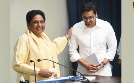 आकाश को अब बसपा से निकालने की जरूरत नहीं पड़ेगी, मायावती ने खुद बताई वजह, अशोक सिद्धार्थ से रिश्ते पर भी बोलीं