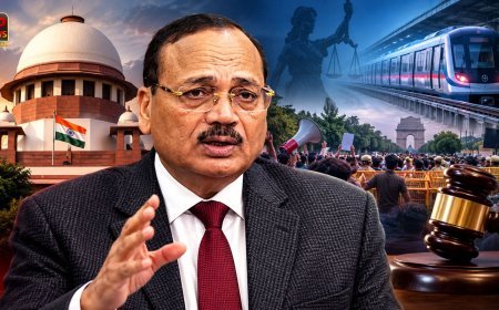 'मक्खी मारने के लिए हथौड़ा न चलाएं' कॉकरोच जनता पार्टी के प्रदर्शन से पहले सरकार को CJI ने लगाई फटकार, दिल्ली के 57 मेट्रो स्टेशन बंद