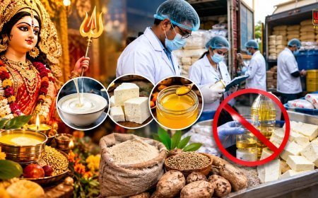 यूपी में 22.6 टन मिलावटी खाद्य सामग्री जब्त: नवरात्रि पर FSDA की छापेमारी, रिफाइंड तेल से बन रही थी क्रीम और सोयाबीन से पनीर