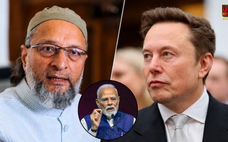 एलन मस्क के पीएम विरोधी बयान पर भड़के ओवैसी, बोले- हमारे प्रधानमंत्री पर सवाल कैसे उठा सकते हैं, BJP की चुप्पी पर भी उठाए सवाल