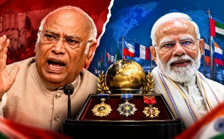 खरगे ने जिन मोदी के पिता पर की विवादित टिप्पणी, उन्हें 36 देशों से मिला सम्मान, दुनिया के कई देशों ने सर्वोच्च पुरस्कार से भी नवाजा
