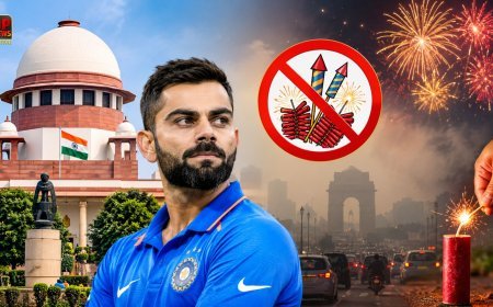 दिल्ली-NCR में पटाखों पर बैन को लेकर सुप्रीम कोर्ट सख्त, कहा- आदेशों का उल्लंघन ज्यादा, विराट कोहली का भी किया जिक्र