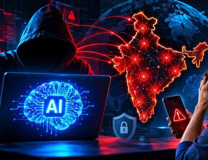 AI ने साइबर हमलों की रफ्तार कई गुना बढ़ाई, भारत दुनिया के टॉप-7 प्रभावित देशों में शामिल, अब छोटी गलती से भी हो सकता है बड़ा नुकसान  