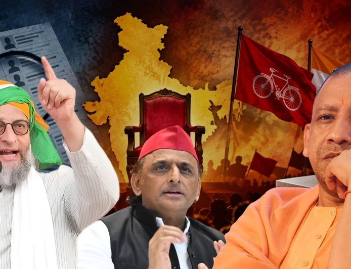 सपा-कांग्रेस ने मुसलमानों से सिर्फ दरी बिछवाई, ओवैसी के बयान को योगी के मंत्री ने दिया समर्थन, सपा को बताया चीन का माल 