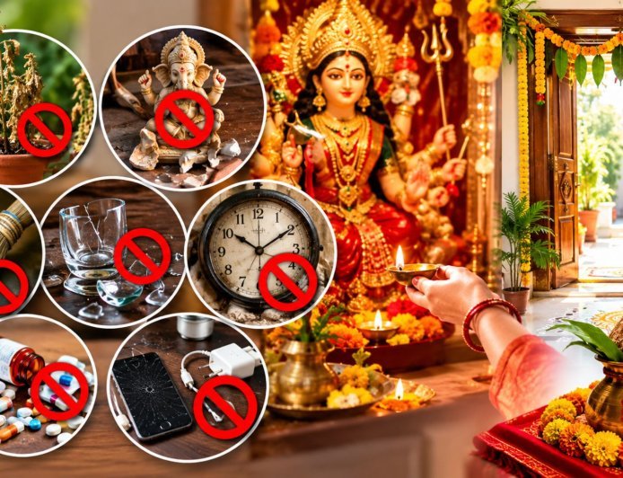 नवरात्रि से पहले घर से हटाएं ये 5 चीजें, सूखी तुलसी और खंडित मूर्तियों को लेकर वास्तु में बताई गई है खास मान्यता
