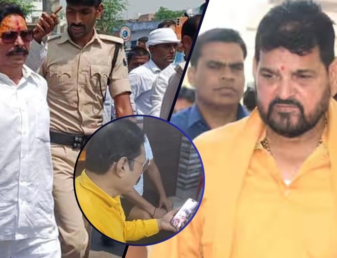 यूपी-बिहार के दो बाहुबली नेताओं के बीच वीडियो कॉल हुई बात, बृजभूषण बोले- बहुत खास हैं हमारे, अनंत सिंह के राजनीतिक रुख के बीच बातचीत वायरल 
