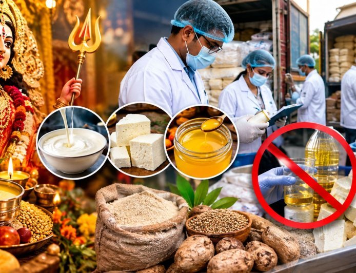 यूपी में 22.6 टन मिलावटी खाद्य सामग्री जब्त: नवरात्रि पर FSDA की छापेमारी, रिफाइंड तेल से बन रही थी क्रीम और सोयाबीन से पनीर