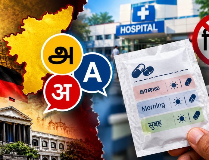 तमिलनाडु के सरकारी अस्पतालों में दवा के कवर पर हिंदी से विवाद, करूर और कोयंबटूर में इस्तेमाल पर रोक, DMK ने उठाया तीन भाषा नीति का सवाल