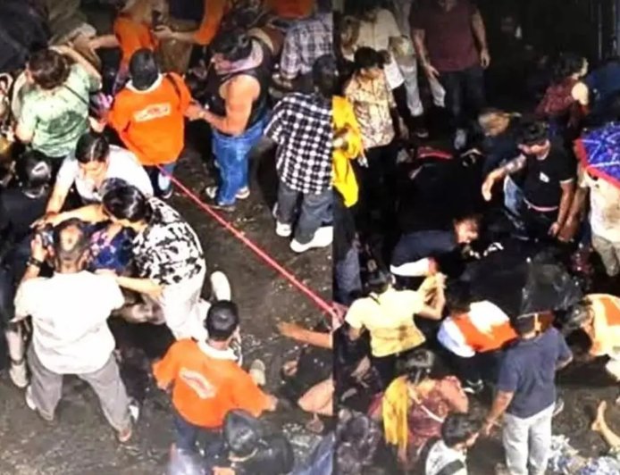 कोलकाता दुर्गापूजा पंडाल में भगदड़ से 19 लोगों की हुई मौत, बारिश के बीच पंडाल गिरने की चेतावनी से मची अफरा-तफरी, भीड़ प्रबंधन में लापरवाही के आरोप में 7 गिरफ्तार