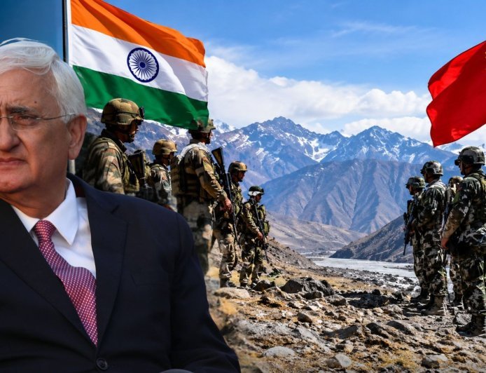 चीन के साथ सीमा पर टकराव के बयान से गरमाई सियासत, सलमान खुर्शीद ने सरकार को घेरा, बोले- संसद में चर्चा से सामने आए सच्चाई