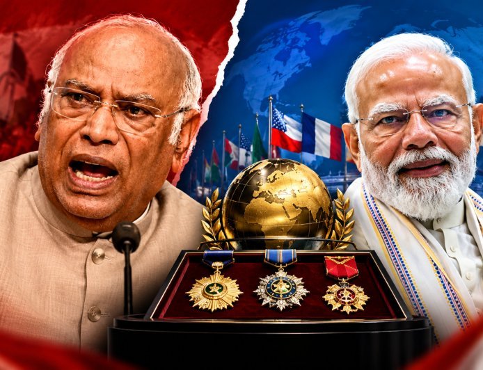 खरगे ने जिन मोदी के पिता पर की विवादित टिप्पणी, उन्हें 36 देशों से मिला सम्मान, दुनिया के कई देशों ने सर्वोच्च पुरस्कार से भी नवाजा