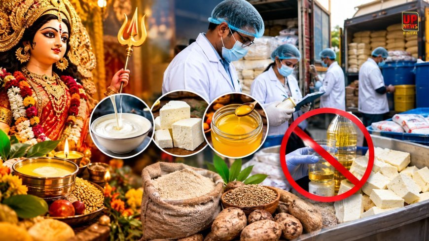 यूपी में 22.6 टन मिलावटी खाद्य सामग्री जब्त: नवरात्रि पर FSDA की छापेमारी, रिफाइंड तेल से बन रही थी क्रीम और सोयाबीन से पनीर