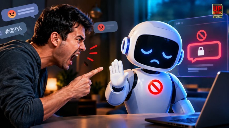 AI चैटबॉट्स को गाली देना पड़ेगा भारी, अब बदतमीजी करने वालों से बातचीत खत्म कर सकता है Claude, बार-बार नियम तोड़ने पर अकाउंट भी हो सकता है बंद